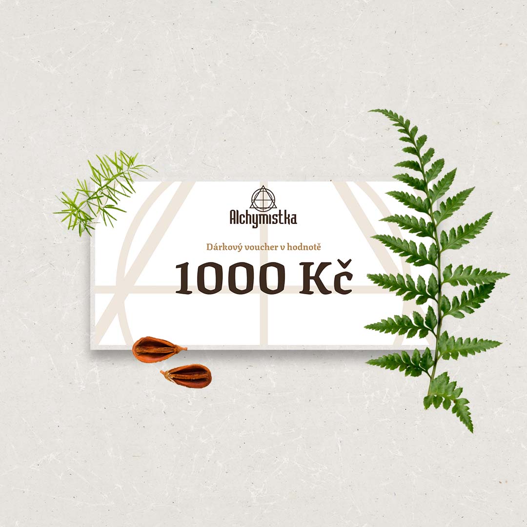 Dárkový voucher 1000 Kč