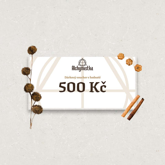 Dárkový voucher 500 Kč